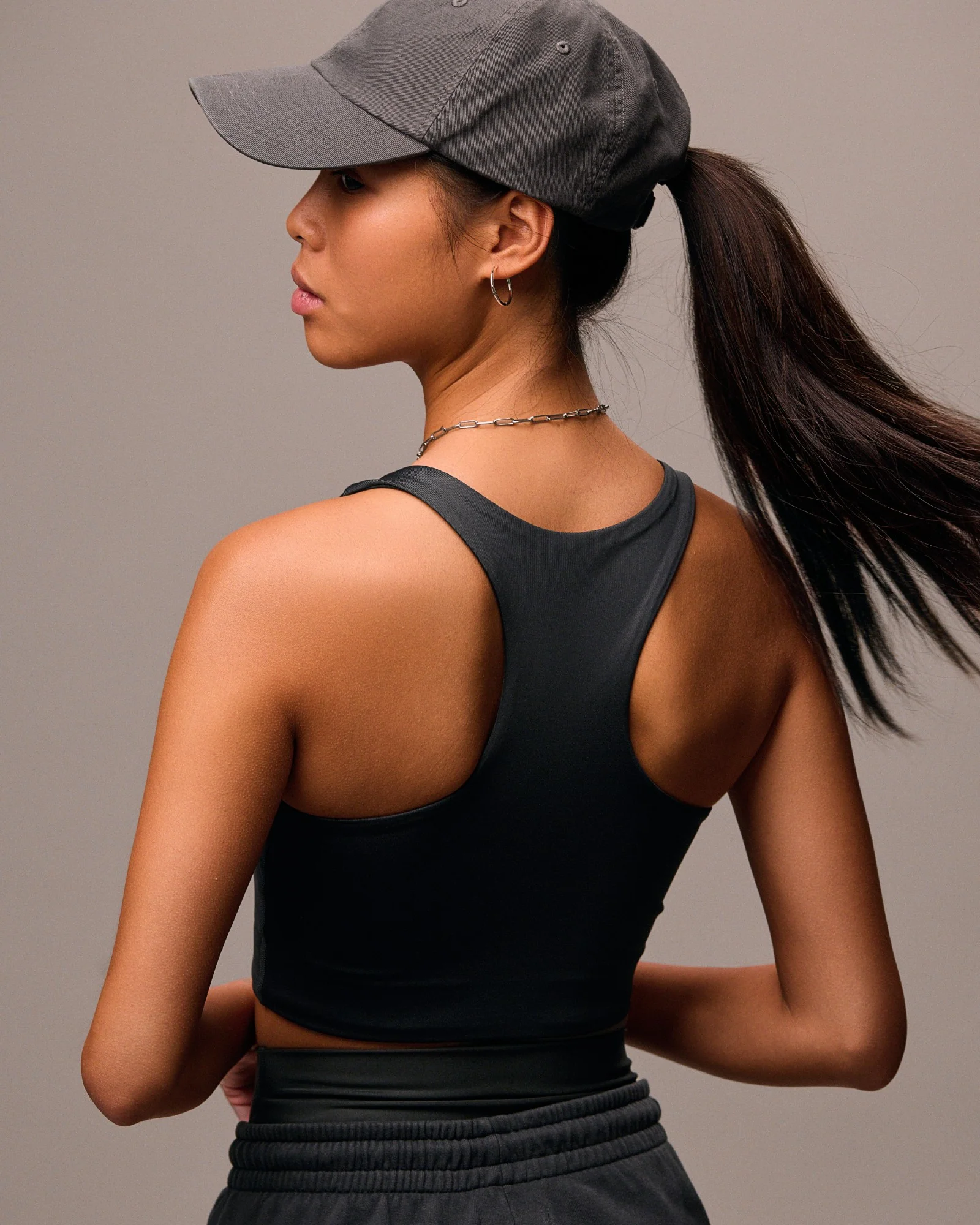 Active Cropped Bra - Sunny Orange - Image 4