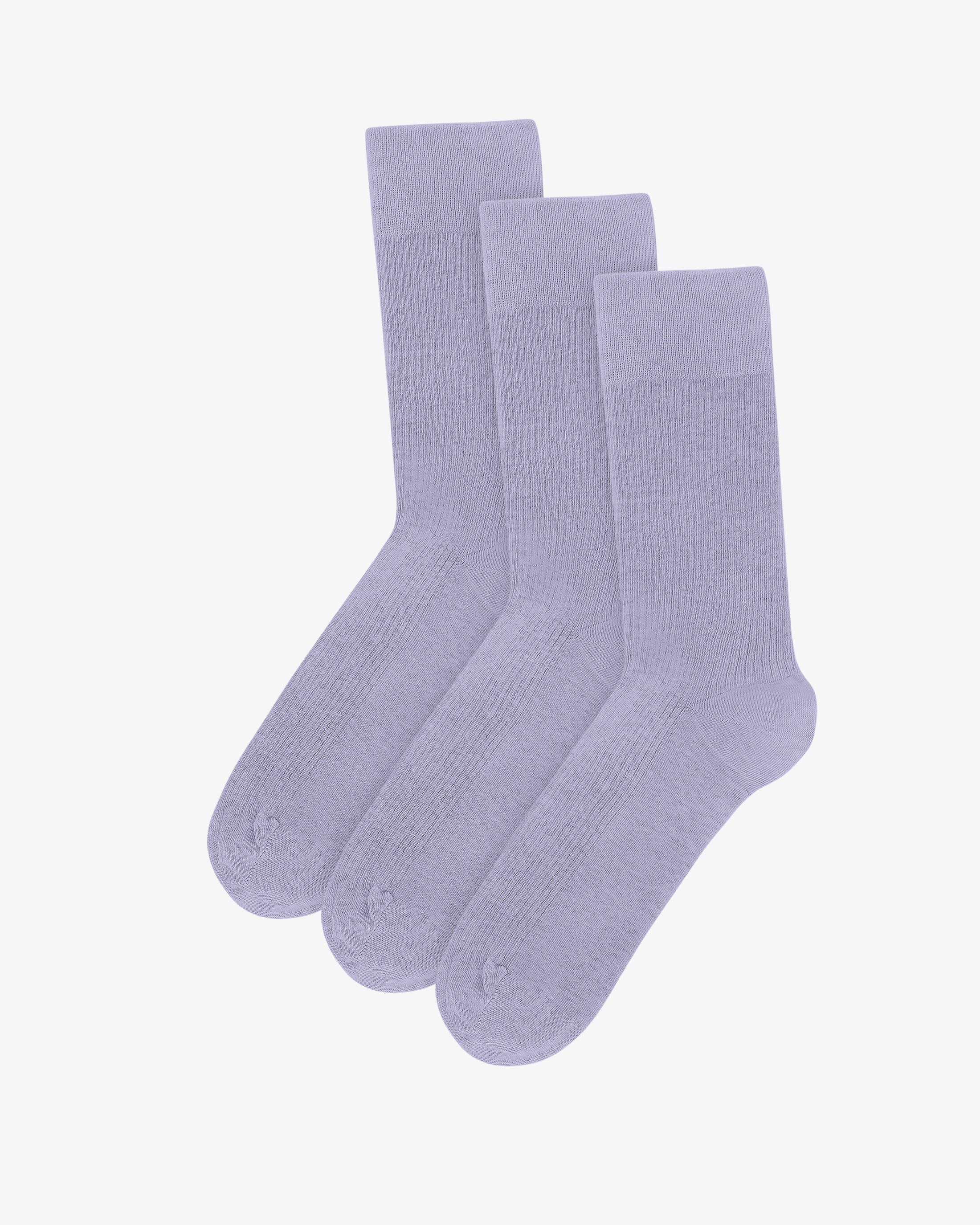 Classic Organic Sock - Soft Lavender (3-Pack)