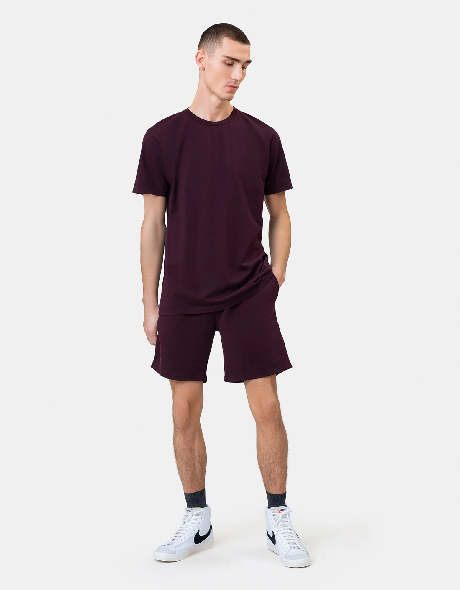 Classic Organic Sweatshorts - Cherry Blossom - Image 4