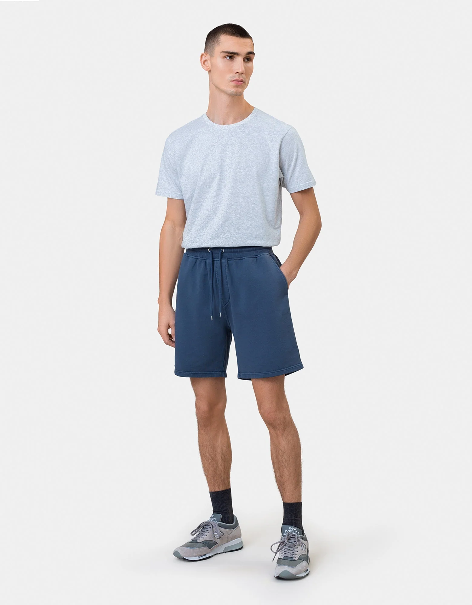 Classic Organic Sweatshorts - Pine Green - Image 4