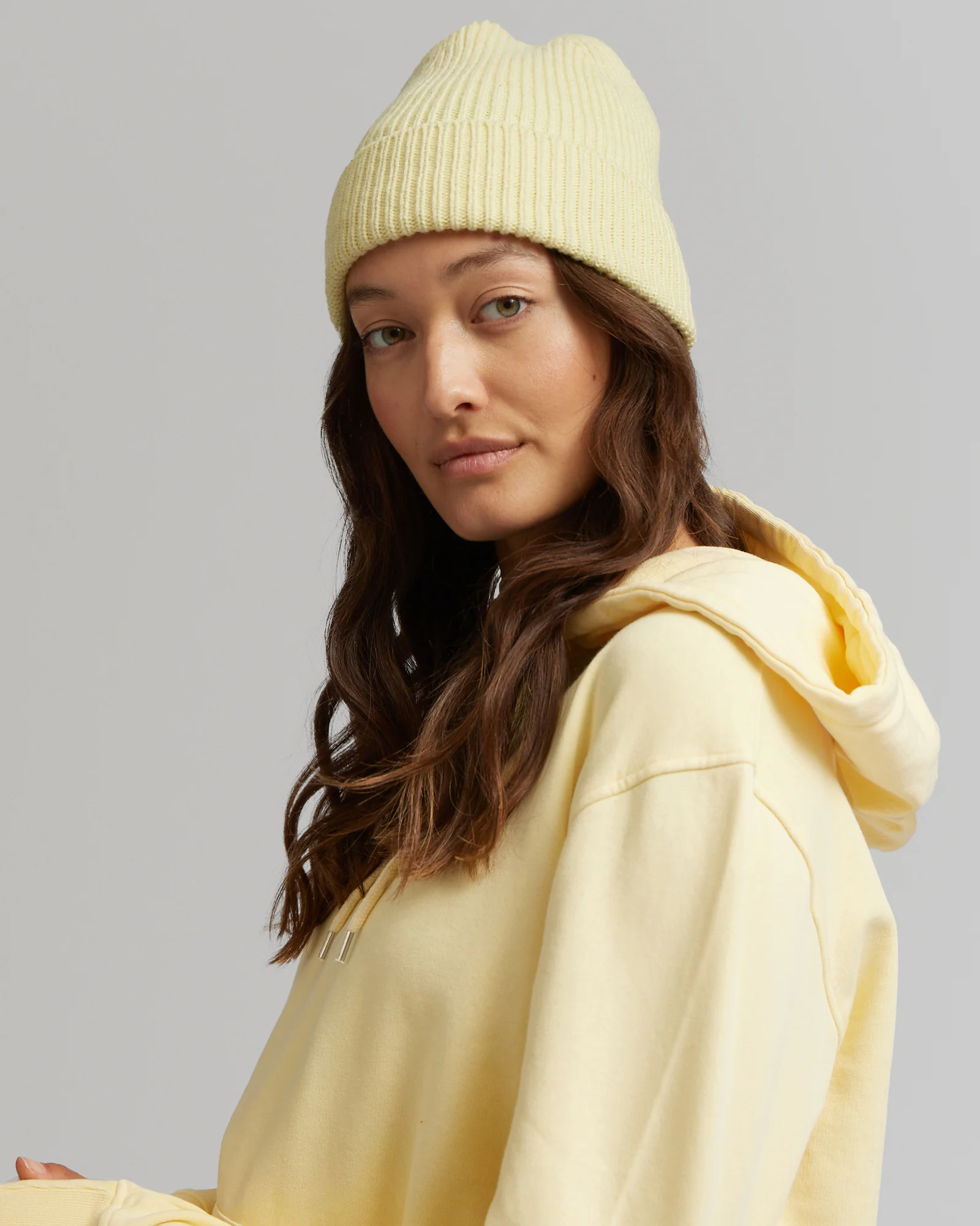 Merino Wool Beanie - Hunter Green - Image 3