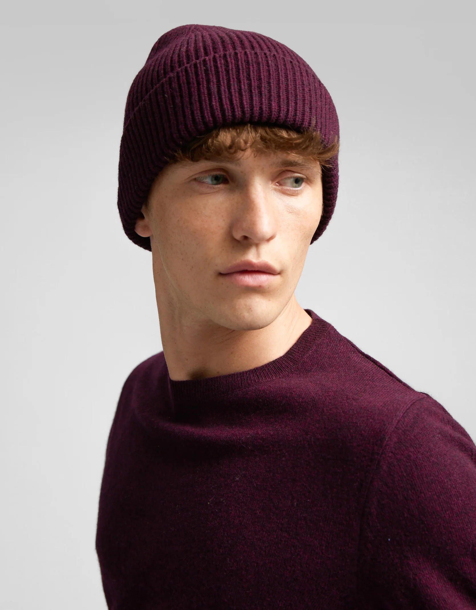 Merino Wool Beanie - Sahara Camel - Image 3