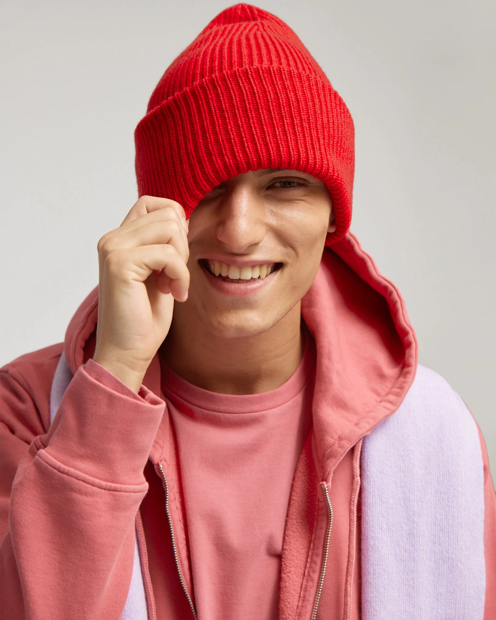 Merino Wool Hat - Limestone Grey - Image 2