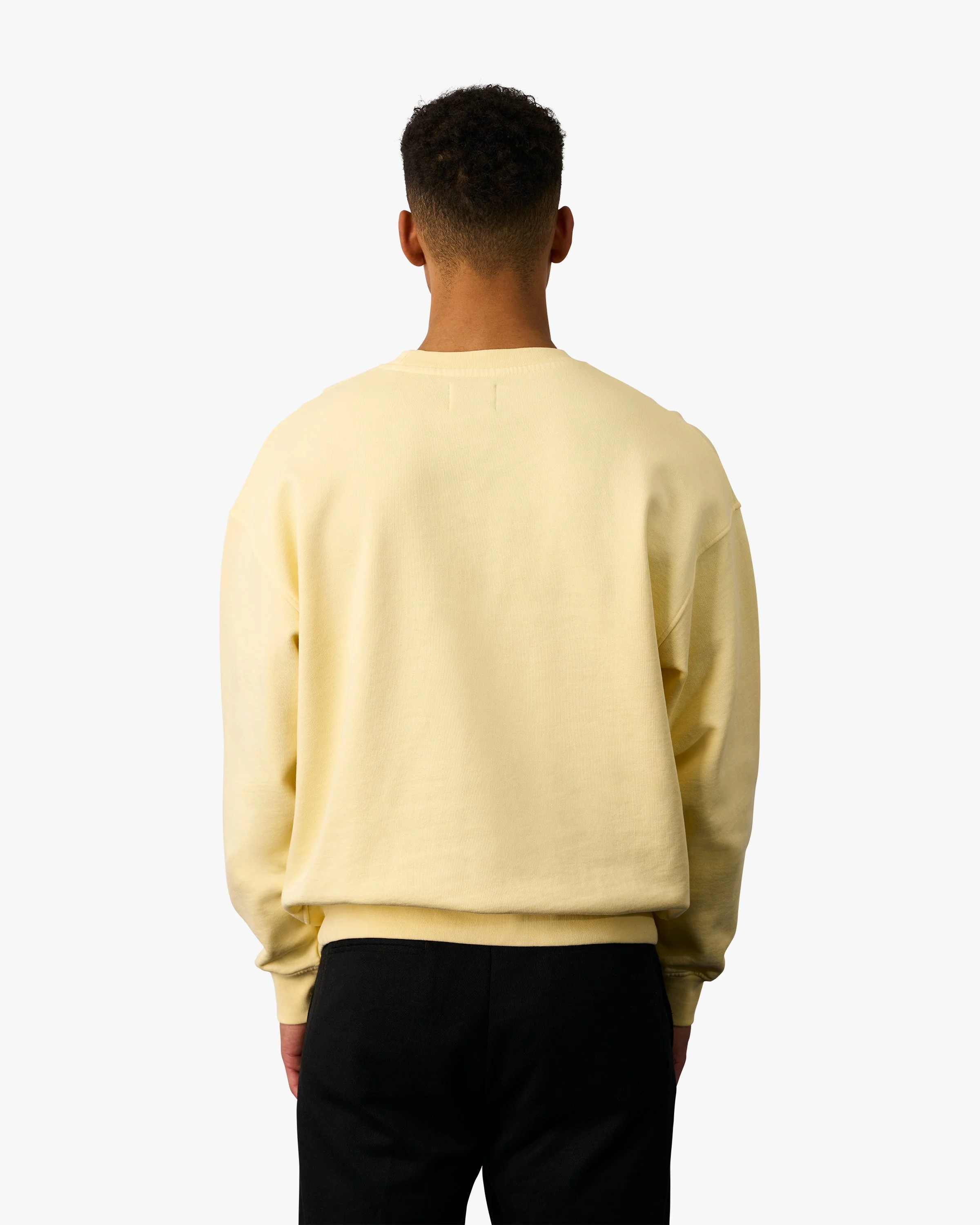 Organic Oversized Crew - Magenta Blaze - Image 4