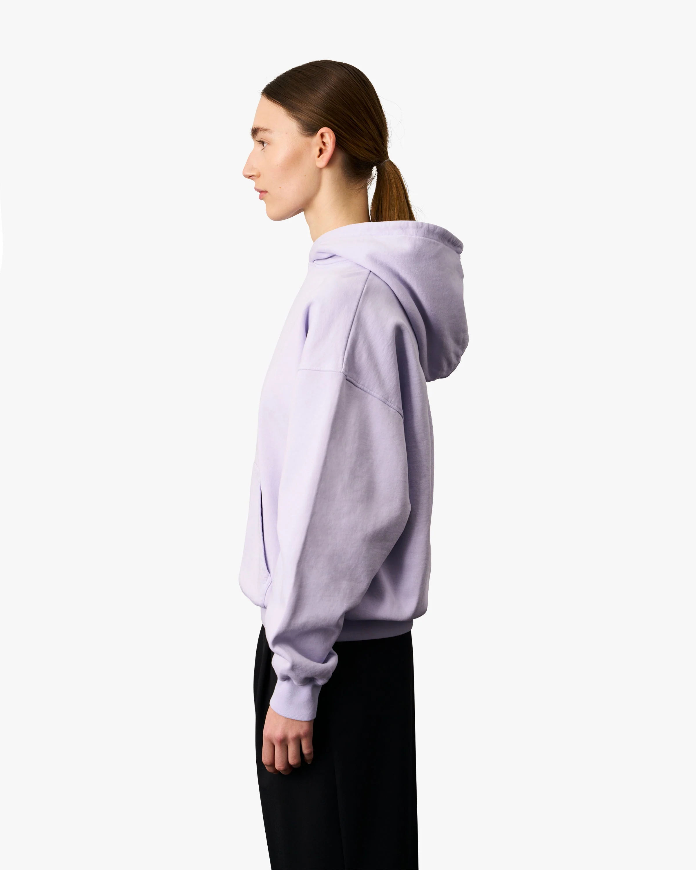 Organic Oversized Hood - Magenta Blaze - Image 3