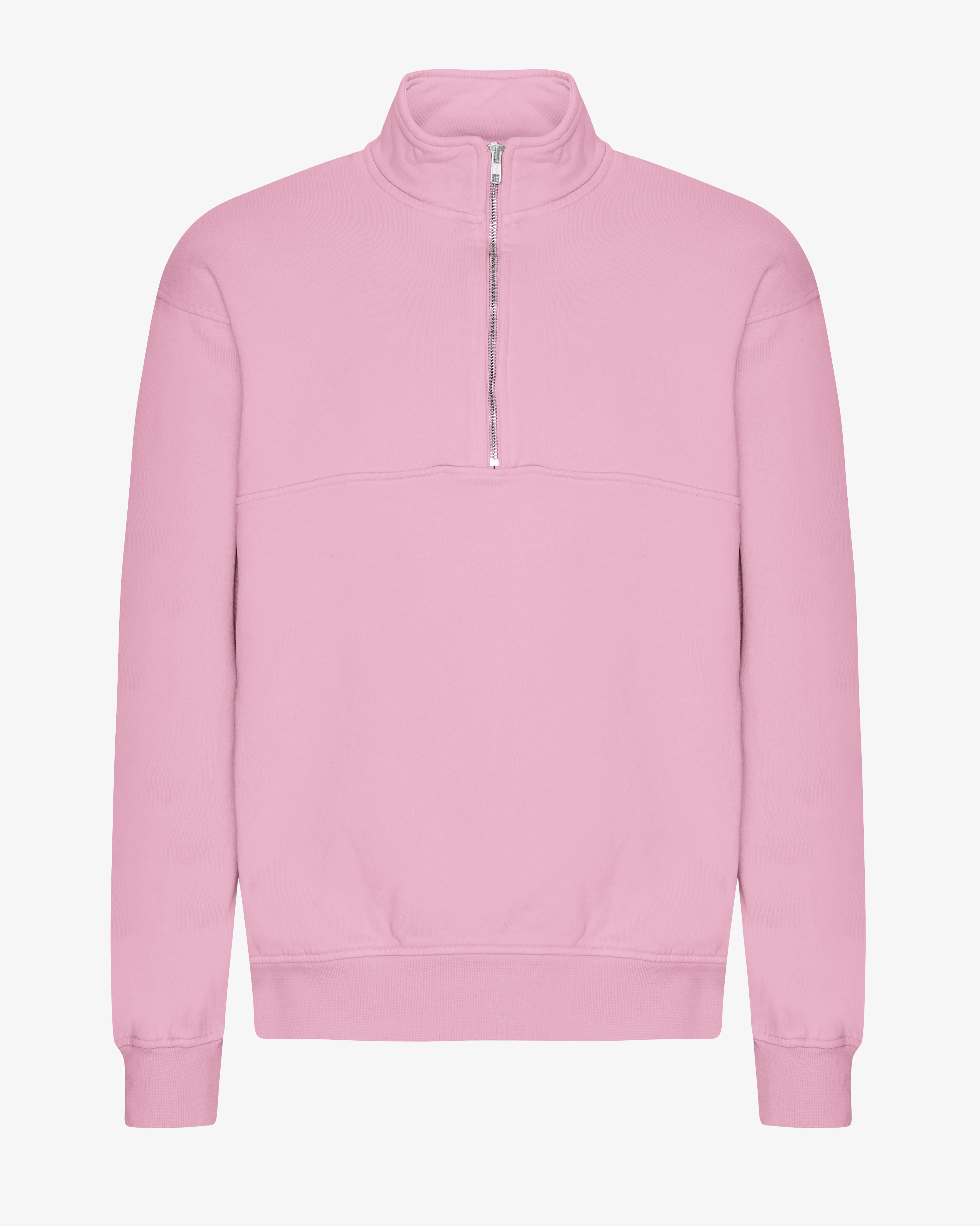 Organic Quarter Zip - Cherry Blossom
