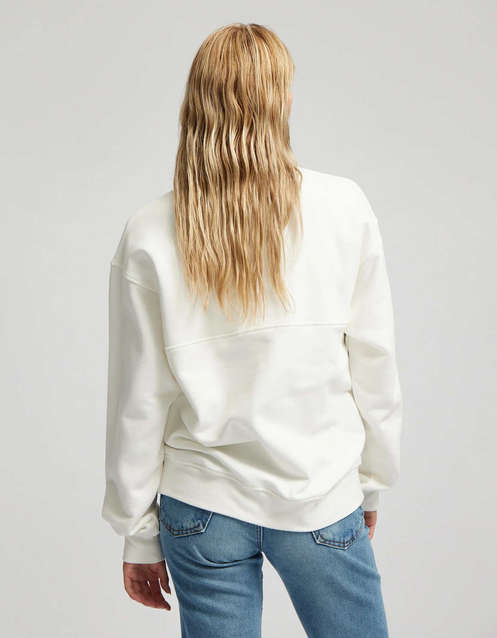 Organic Quarter Zip - Tropical Sea - Image 4