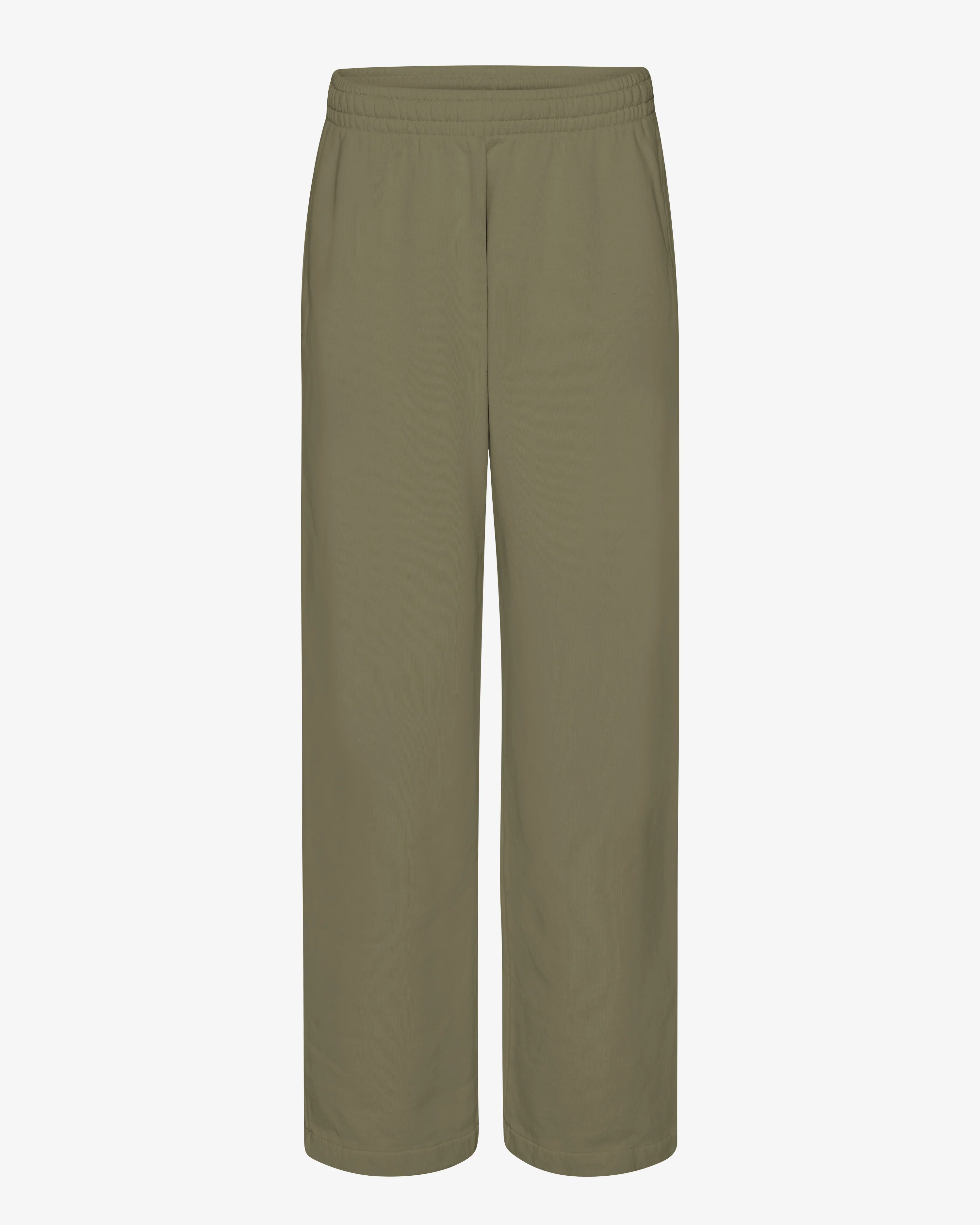 Organic Straight Leg Sweatpants - Dusty Olive
