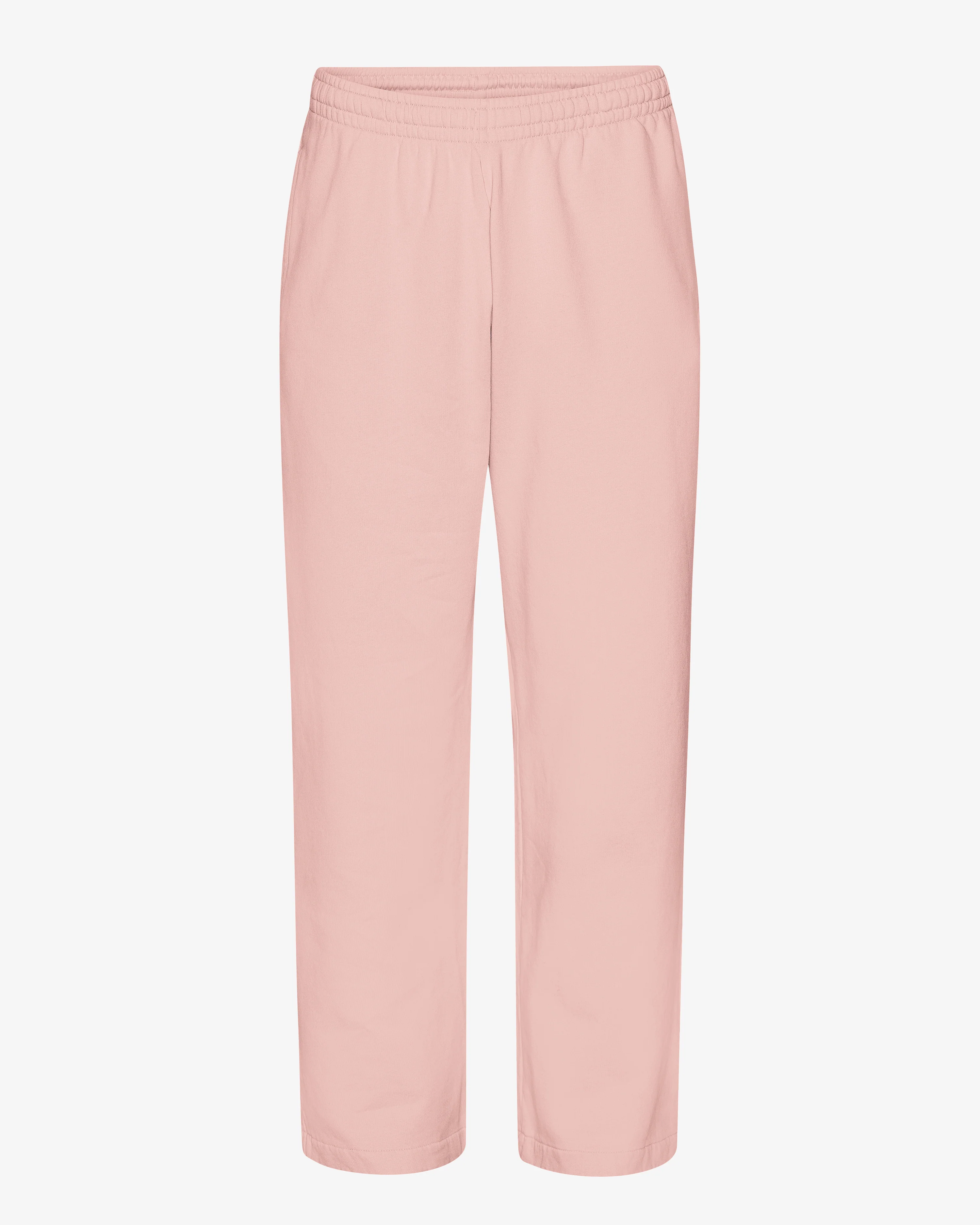 Organic Straight Leg Sweatpants - Faded Pink