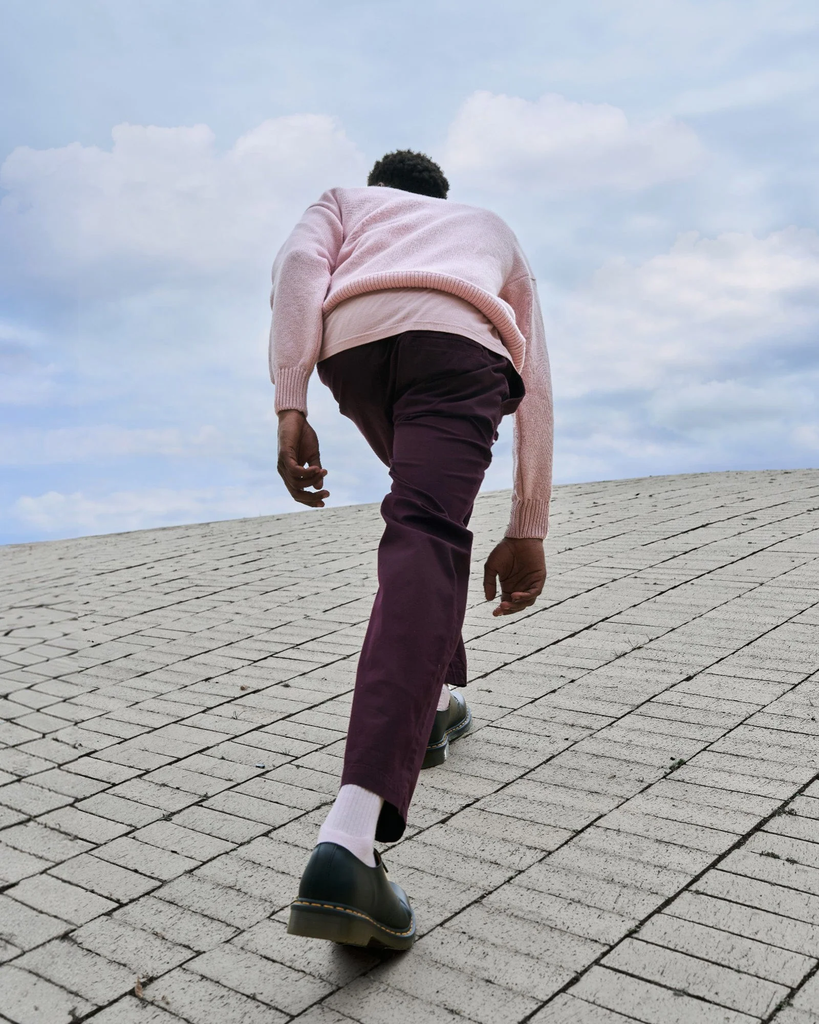Organic Twill Pants - Dusty Olive - Image 2
