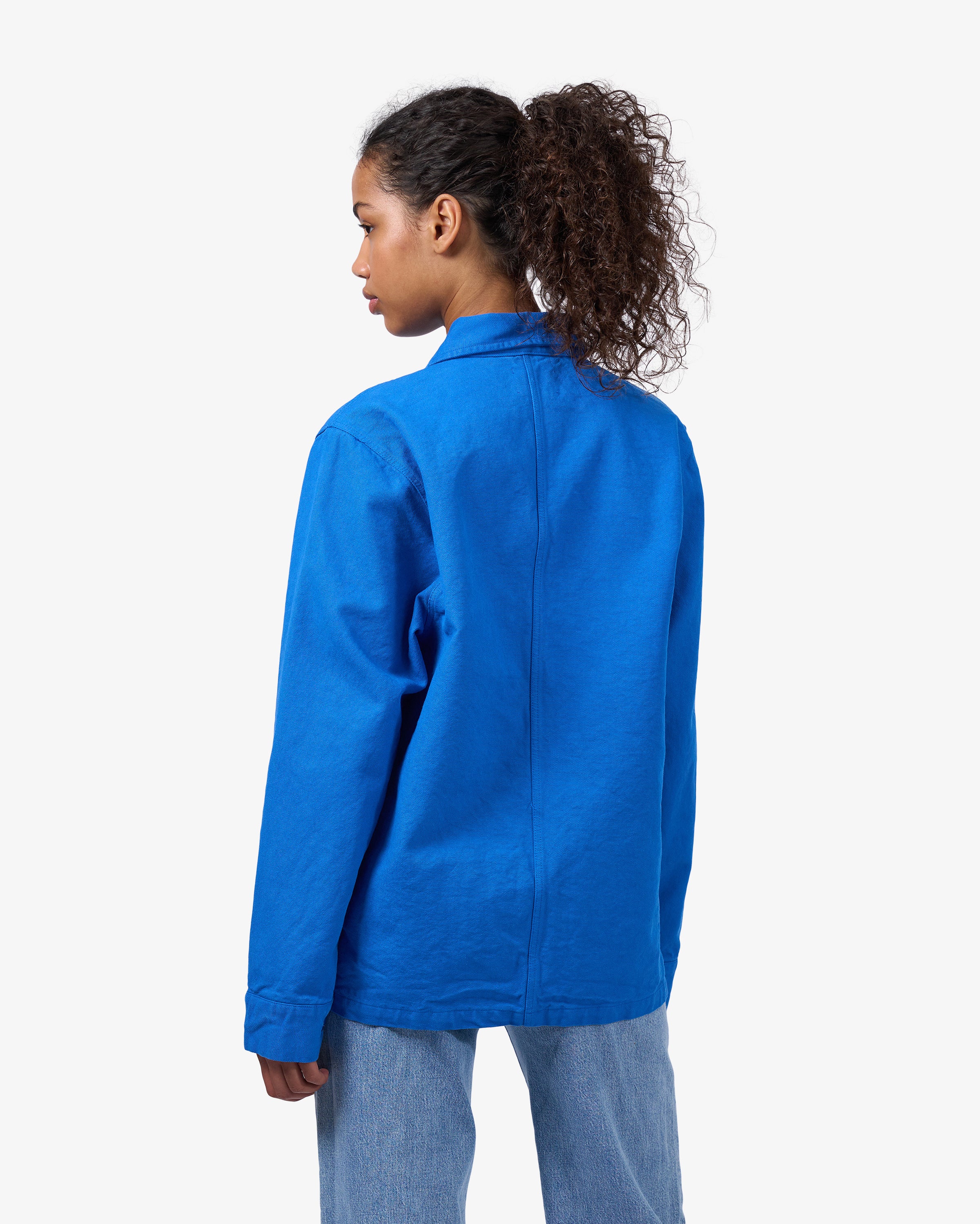 Organic Workwear Jacket - Desert Khaki - Image 6