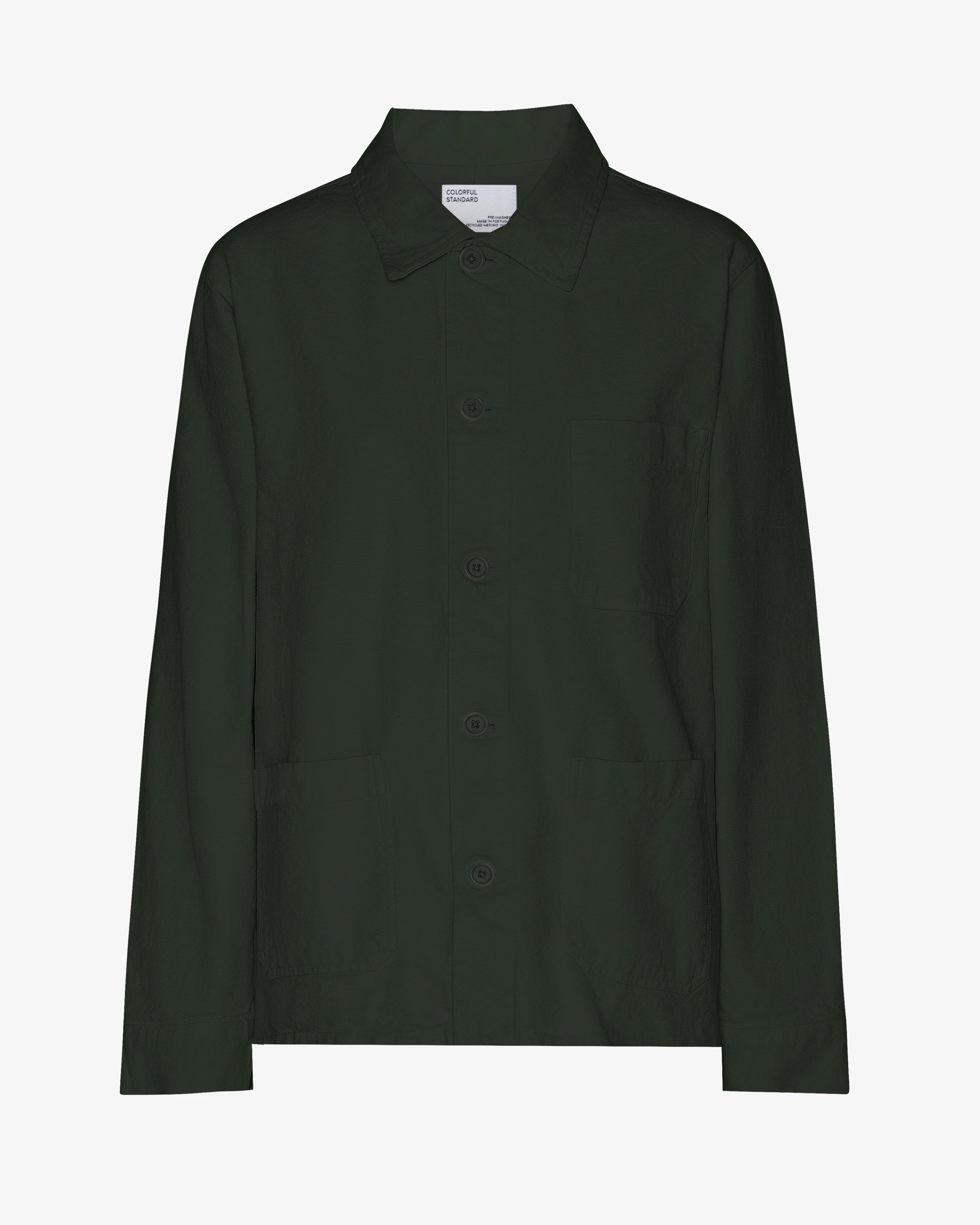 Organic Workwear Jacket - Hunter Green